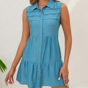 Womens Spring Summer Short Skirt Dress
